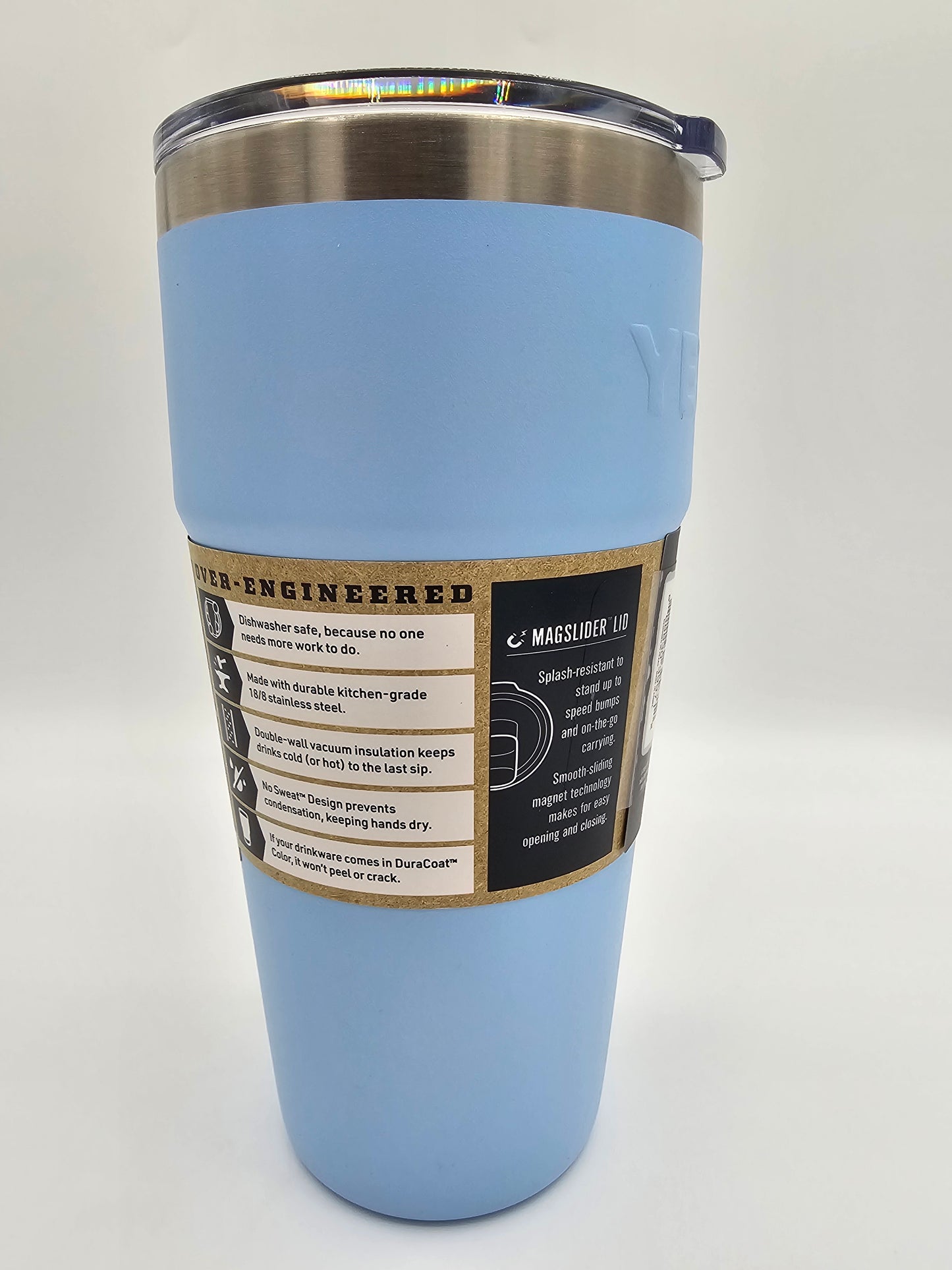 YETI Rambler 30 oz Tumbler – Sky Blue (with Magslider Lid)