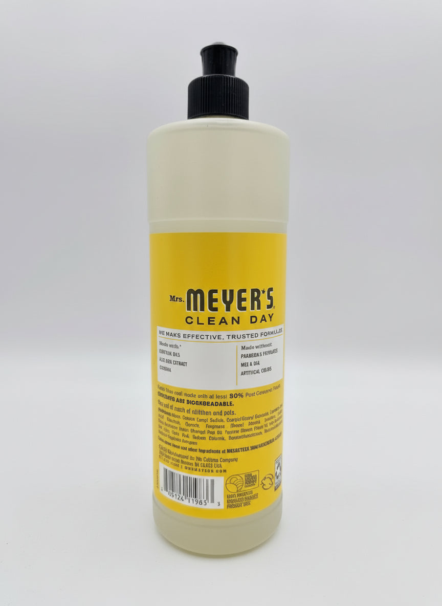 Mrs. Meyer’s Clean Day Dish Soap – Dandelion Scent (16 fl oz) – Limited Edition