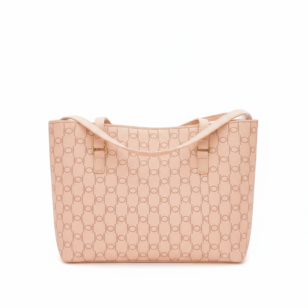 Bebe 2-in-1 Blush Pink Tote & Crossbody Bag Set