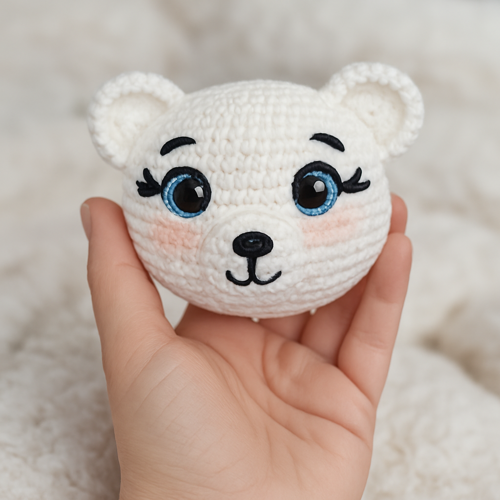 Handmade Crochet Bear – Cozy Plush Toy