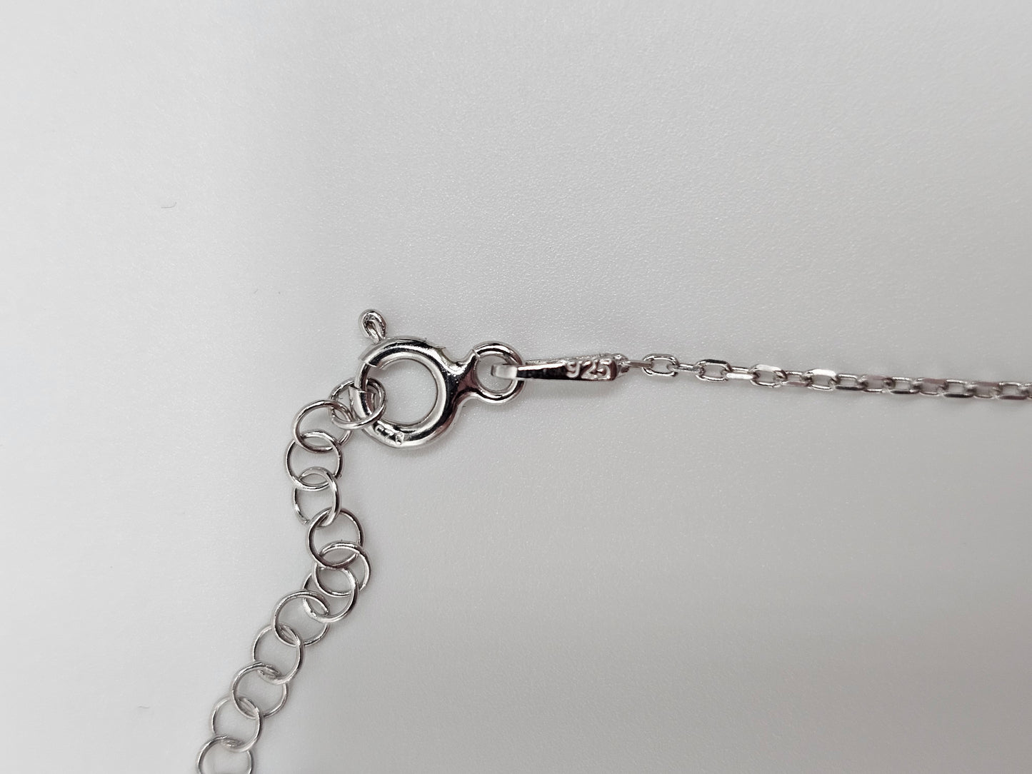 Pink Sapphire CZ & Sterling Silver Necklace | .925 Fine Jewelry