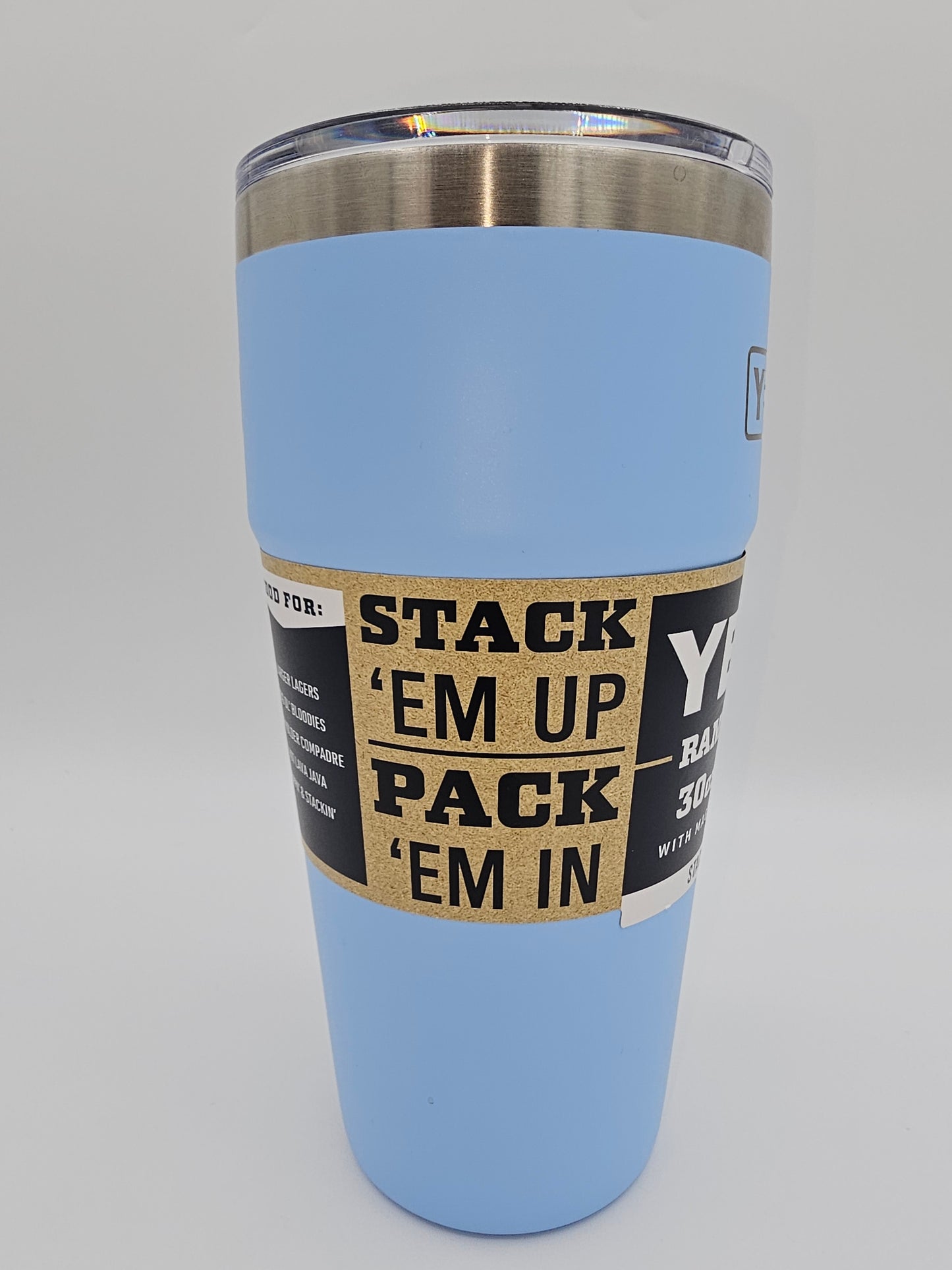 YETI Rambler 30 oz Tumbler – Sky Blue (with Magslider Lid)