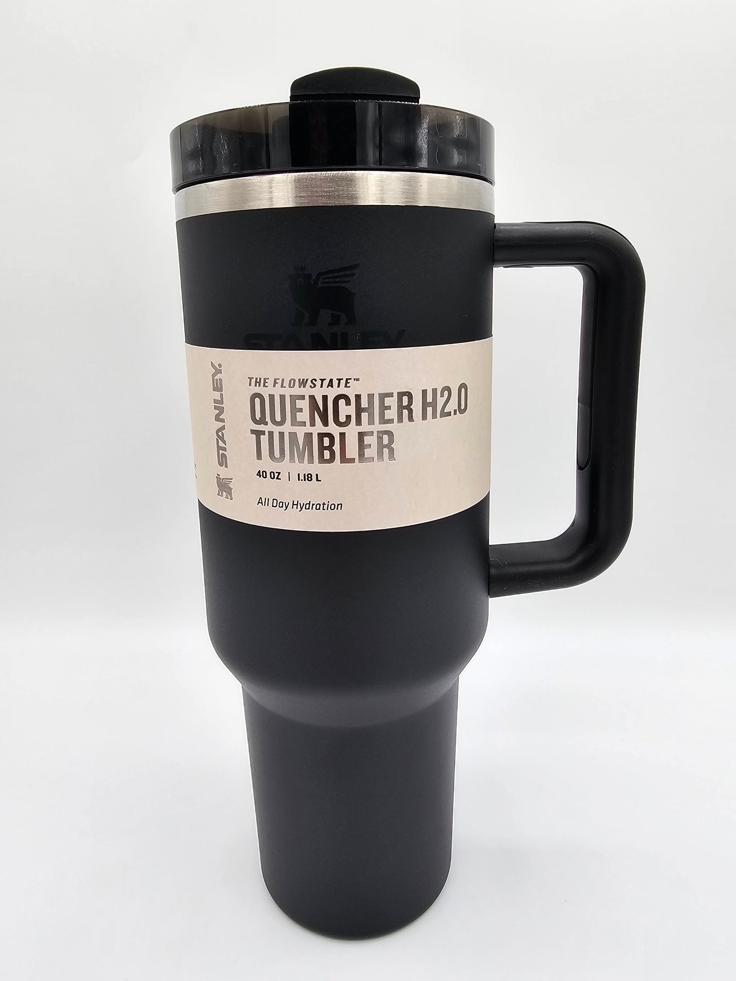 Stanley Quencher H2.0 FlowState Tumbler – 40 oz (Black)
