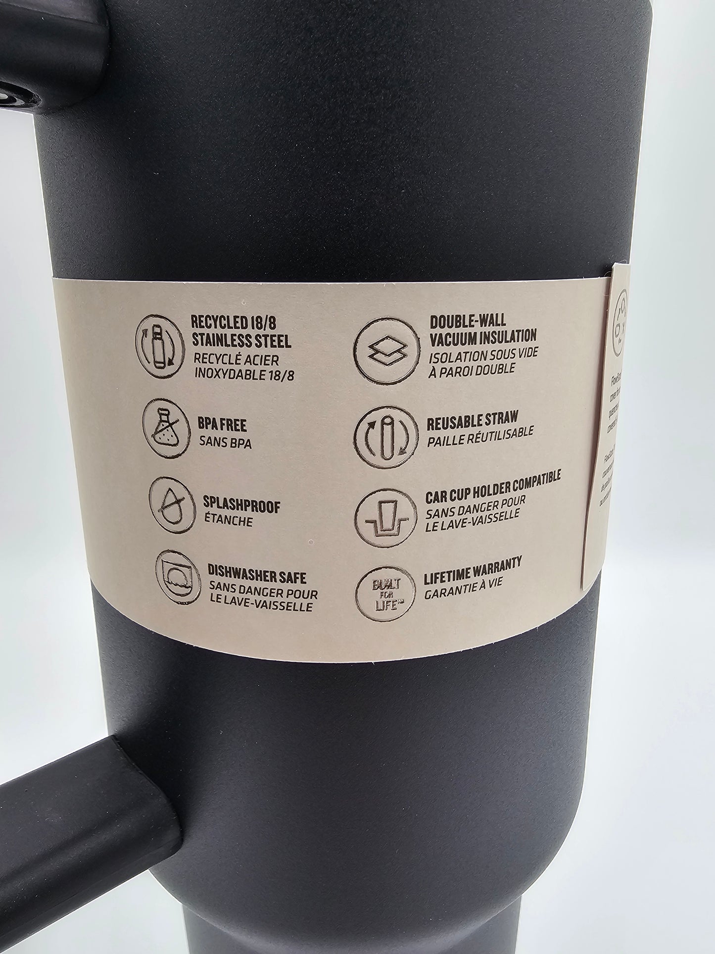 Stanley Quencher H2.0 FlowState Tumbler – 40 oz (Black)