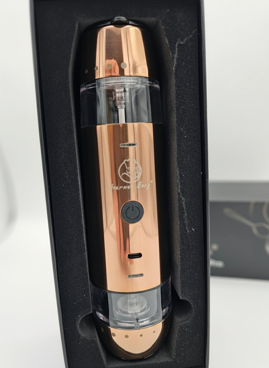 Gourmet Easy Salt & Pepper Grinder Pro — Electric Rechargeable Grinder (Rose Gold)