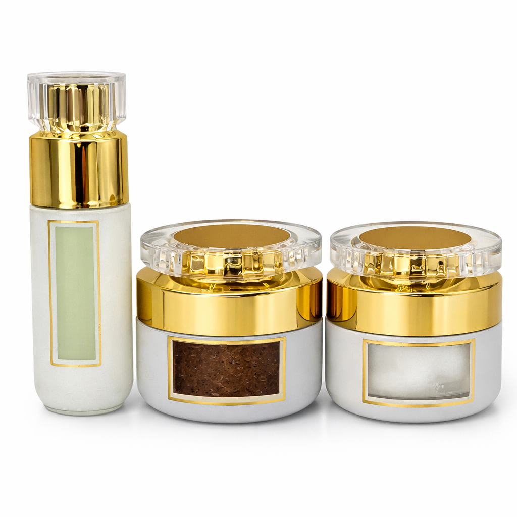 La Rouge Pierre Signature Collection – Luxury 3-Step Skincare Ritual