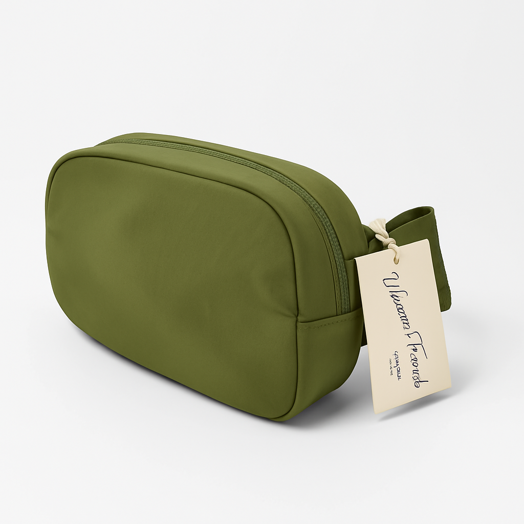 Universal Thread Olive Recycled Nylon Belt Bag