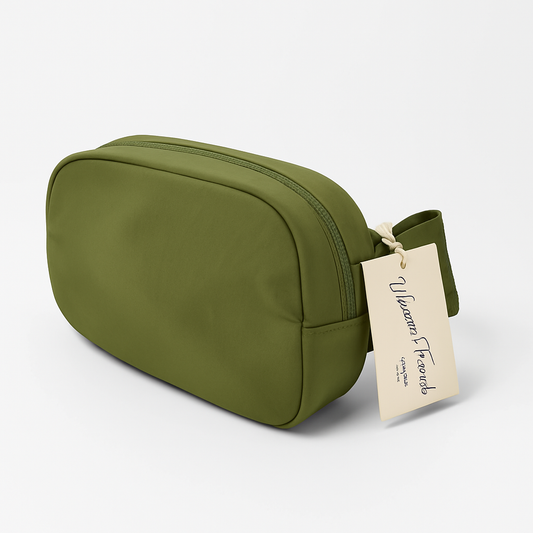 Universal Thread Olive Recycled Nylon Belt Bag