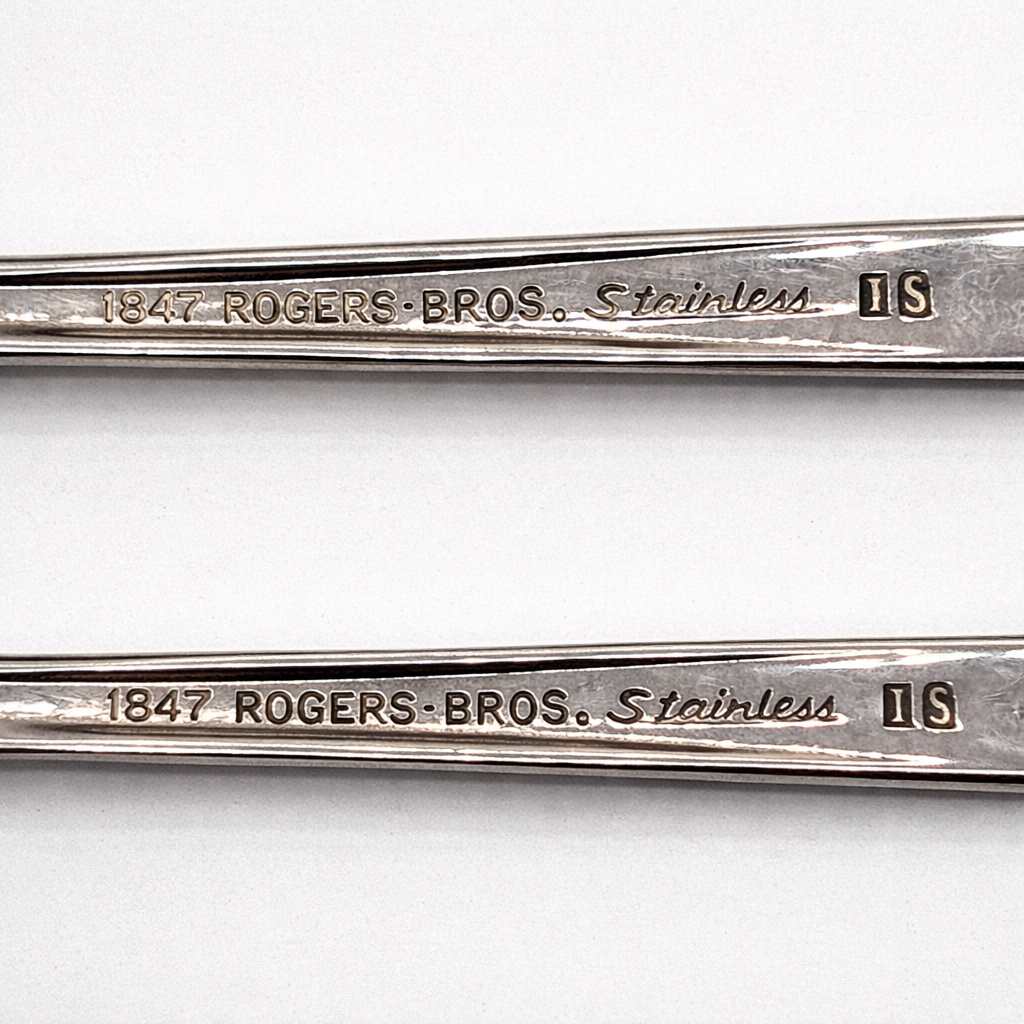 Vintage 1847 Rogers Bros “Navaho” Stainless Steel Divided Relish Tray Set – Mid-Century Serving Dish with Utensils