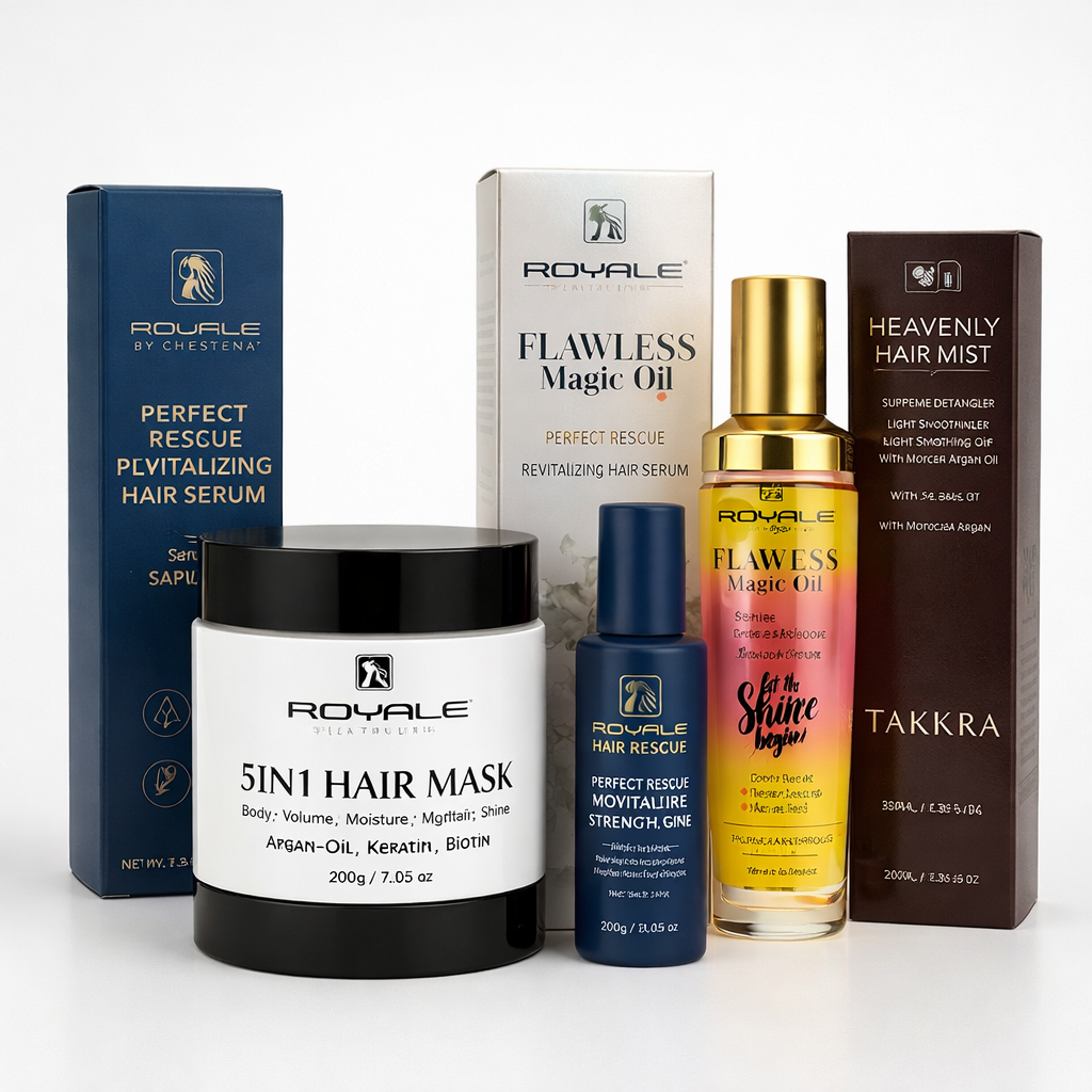 Luxury Hair Revival Mega Bundle Royale & TAKKRA Premium Hair Care Collection