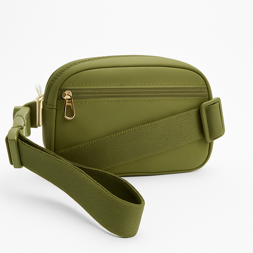 Universal Thread Olive Recycled Nylon Belt Bag