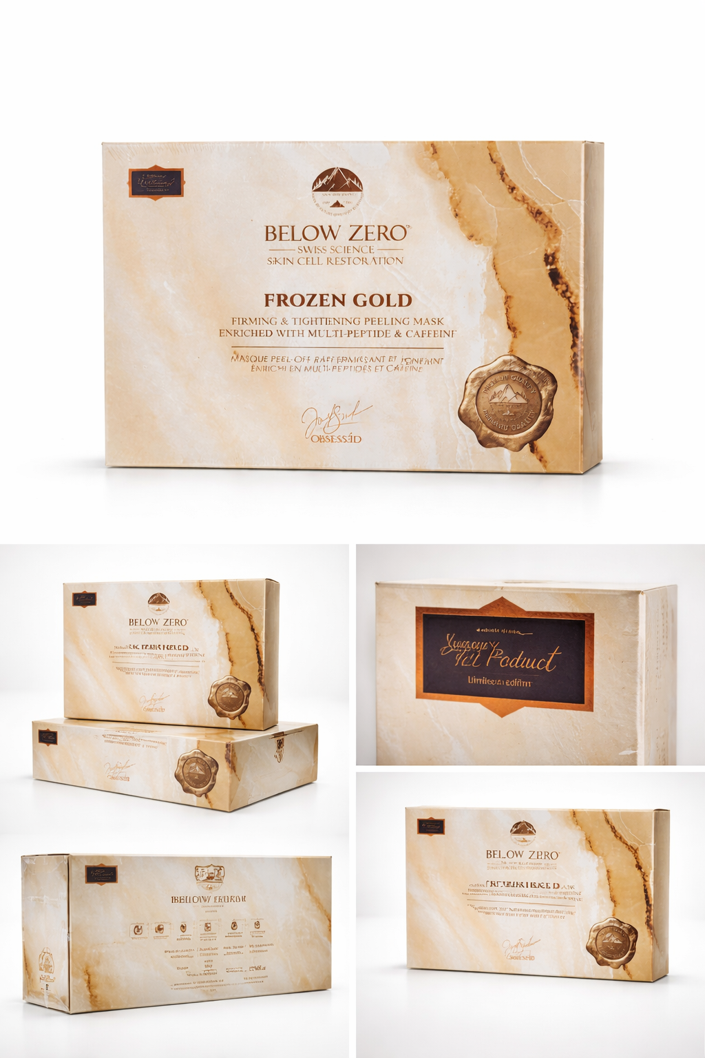Below Zero® Frozen Gold Firming & Tightening Peeling Mask