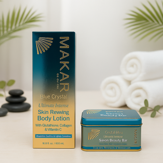 Makari Brightening Body Duo – Revivify Beauty Bar + Skin Reviving Body Lotion