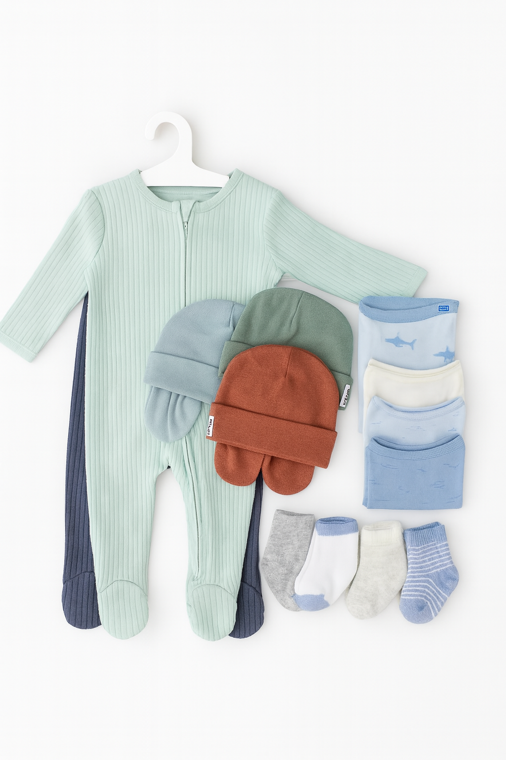 Baby Boy Essentials Bundle – 20 Piece Newborn Gift Set