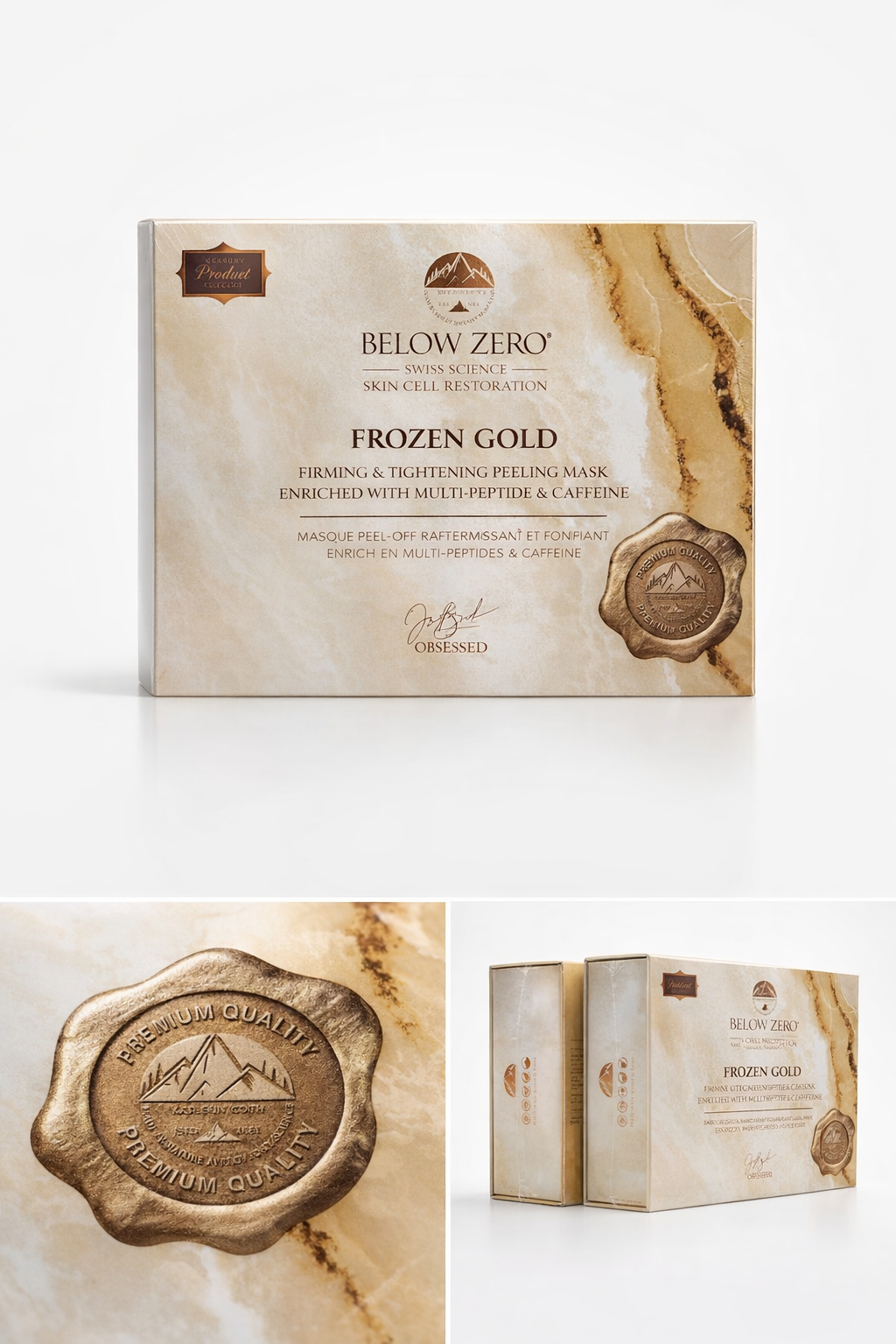 Below Zero® Frozen Gold Firming & Tightening Peeling Mask