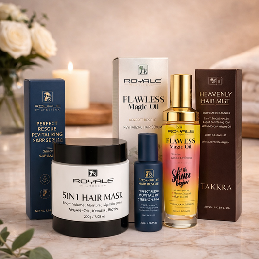 Luxury Hair Revival Mega Bundle Royale & TAKKRA Premium Hair Care Collection