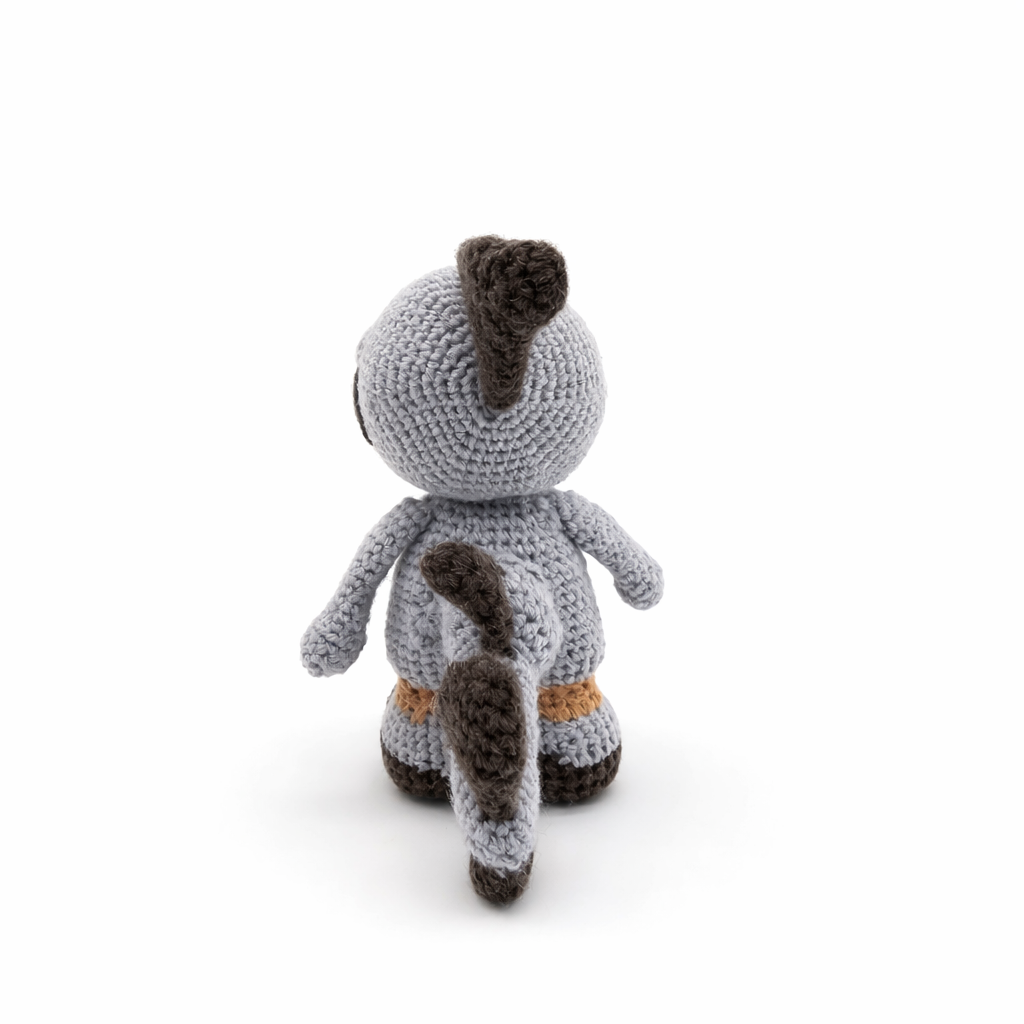 Handmade Crochet Shark Boy Plush – Amigurumi Shark Costume Doll – Ocean Toy Gift