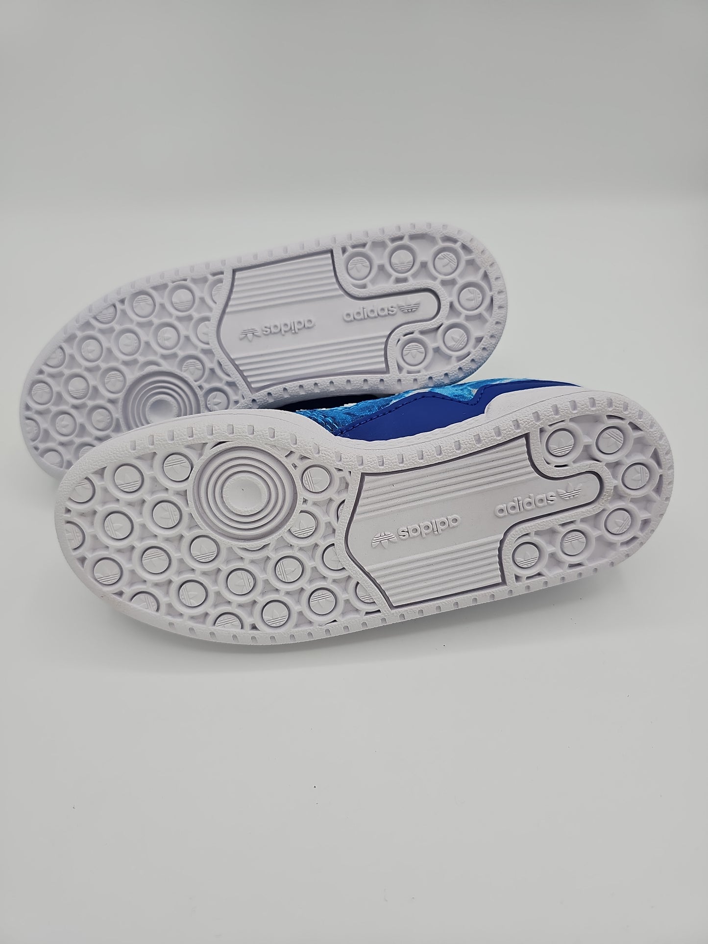 Adidas Forum Low Kids × The Simpsons “Bart Simpson” – Size 12K | Royal Blue Tie-Dye